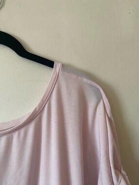 GAP Light Pink GapFit Scoop Neck Active Top